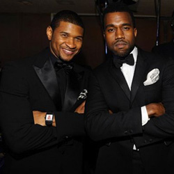 Ca sĩ Chris Brown,Kanye West